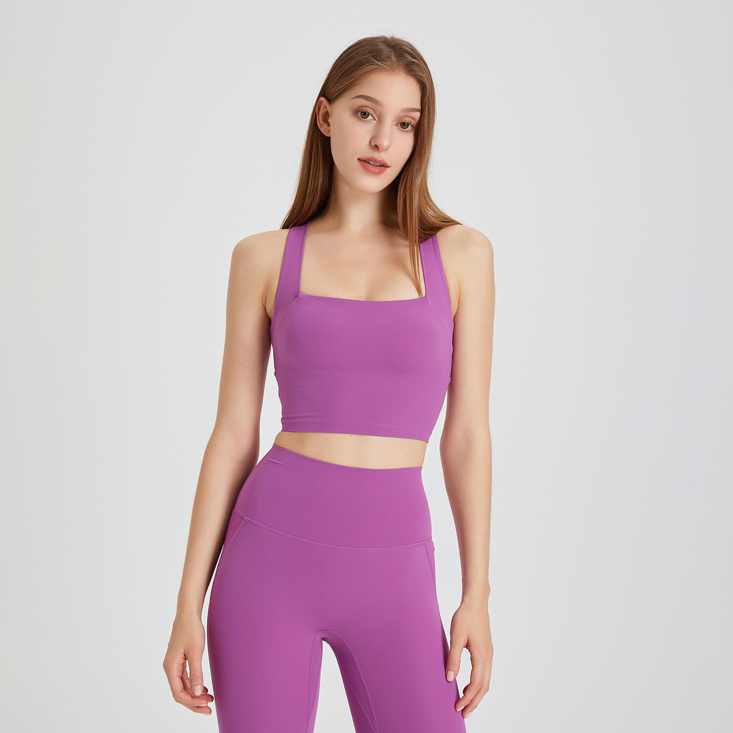 Traceless Nude Shock Resistant Sports Bra